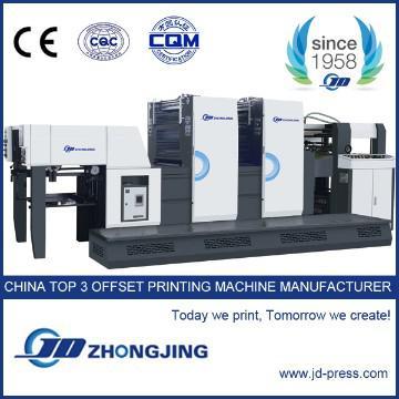 two color sheet-fed offset printing machine
