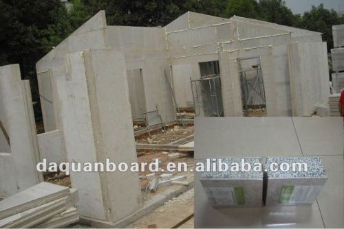 prefab house wall material sandwich wall panel