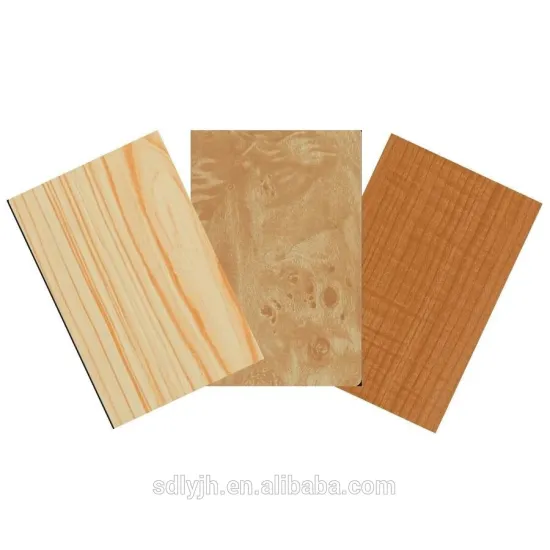 WOOD PATTERN WALL ALUMINUM COMPOSITE PLASTIC CLADDING PANEL