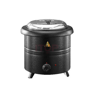 Stainless Steel Electric Hot Soup Heater for Catering - 10L/13L Capacity