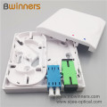 Abs Fiber Optic Socket 2 Ports Fiber Optical Faceplate Fiber Socket