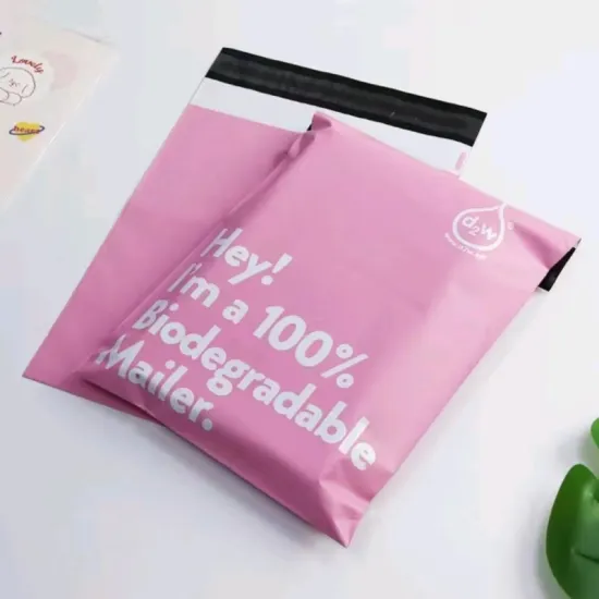 100% Compostable PBAT+PLA Cornstarch Shipping Bags