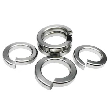 304 Acetal Spring Helical Split Ring Lock Washer - DIN 9250 Spring Steel Star Appearance Lock Washer