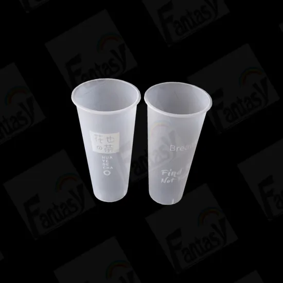 Disposable packaging Cup Plastic Injection Bubble Tea Cup