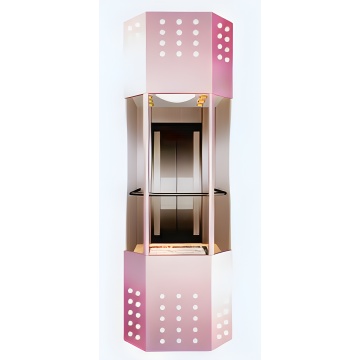 Ascenseur de capsules d&#39;ascenseur à visimeur irrégulière