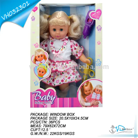 12 Inch Baby Doll Toy With Sounds