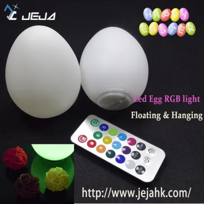 Battery Operated Mini Easter LED Egg Night Light