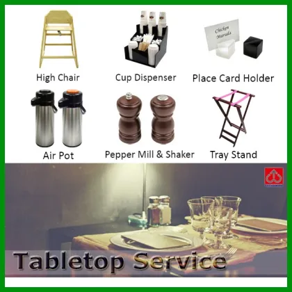 Table Garnish Condiment Center for Bar