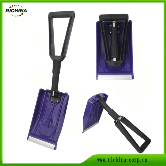 Foldable Car Lodaing Shovel with Plastic Head