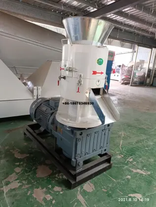 portable wood pellet machine