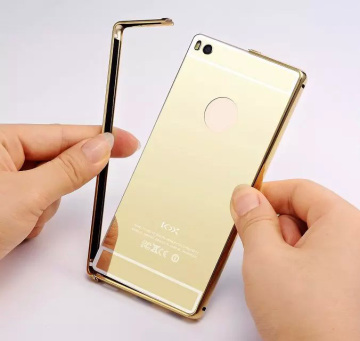 Hot sales Original KXX Aluminum Bumper cell phone Mirror Case For Huawei P8