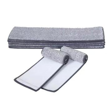 SEQ Microfiber Cleaning Pads for Flat Mops - Wet&Dry Household Floor Mop Heads