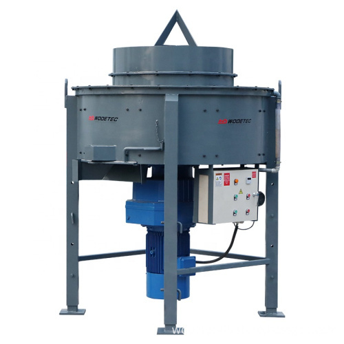 Electric Engine Refractory Pan Mixer Series: 100kg to 1000kg Capacity with Wheels