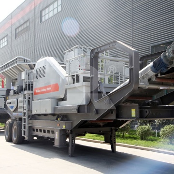 Tragbarer Mini Mobile Stone Crusher: Low -Price -Steinbruch -Pflanzenkiefer -Brecher -Produktionslinie für Felsenquetschen