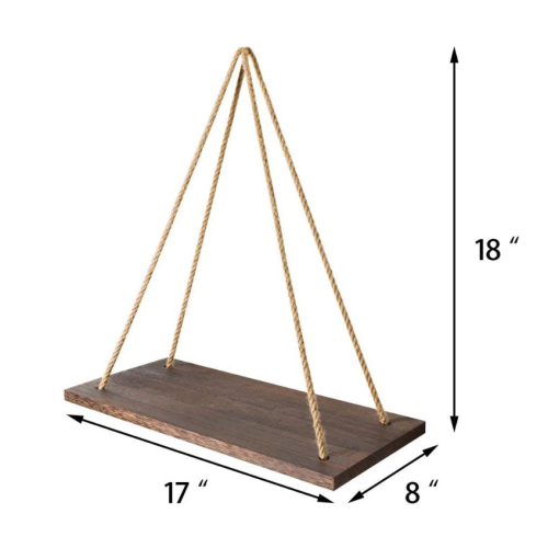 Eastommy nuevo estante de madera para colgar en la pared de 2 piezas