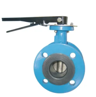 Soft seated butterfly valve
