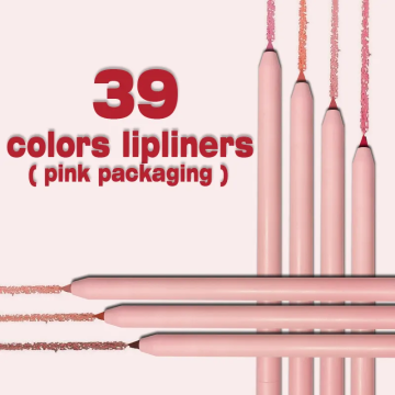 Hot Sale OEM Private Label Vegan Lip Liner Creamy Wholesale Lipliner in 39 Colors