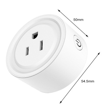 Remote Control Energy Monitor Works With Amazon Home Compatible With Alexa Google US Plug WiFi Smart Socket Power Plug Outlet