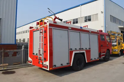 4000 liters water carrier tanker brand new fire extinguisher truck chassis sprinkler manufacture
