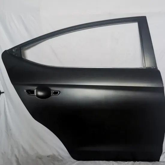 Factory Direct Metal Parts - Car Rear Door Panel Replacement for Hyundai Elantra 2016-2020