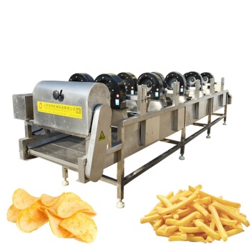 Continuous Potato Chips Air Drying Deoiler Machine for Fried Food