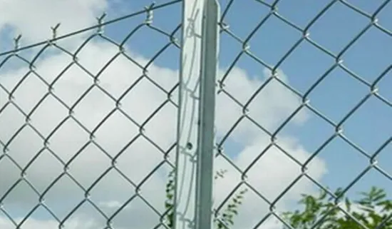 Black Vinyl Coated Chain Link Fabric