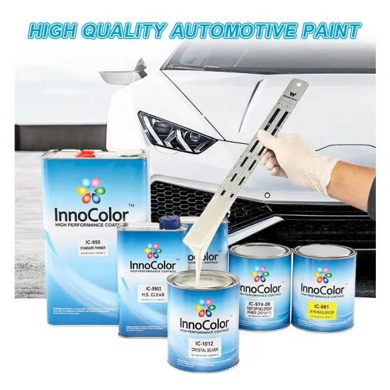 Metallic Sliver Auto Paint Color Matching
