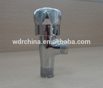 Metal washing basin accessory faucet Triangle open valve