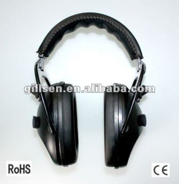 Sound trap electronic ear muff for shooting and hunting