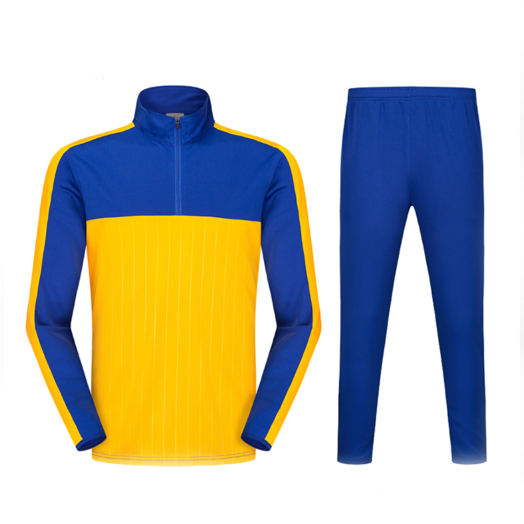 Men Training Jogging Wear Soccer Training Tracksuit