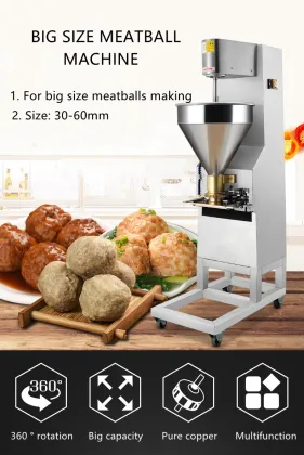 Factory Price Automatic Meat Ball Maker: Big Meatball Forming Machine for Stewed Pork Balls