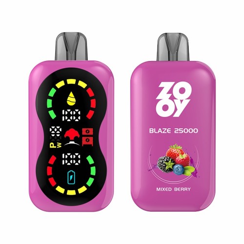 Zooy blaze 25k puff Vape sekali pakai