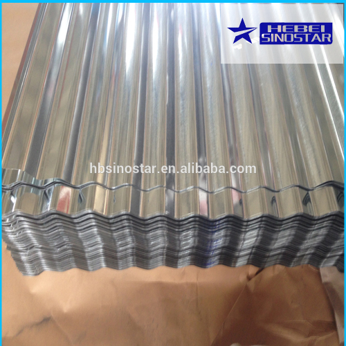 Top quality Roofing sheet , Hot Dipped Corrugated Galvanized Steel Sheet for roof