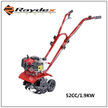 2 Stroke 52cc Gasoline Mini Tiller Cultivator