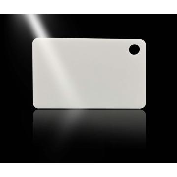 3mm acrylique blanc solide 4% translucide