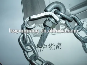 hardware fitting steel shackle iron chain anchor bolt types of hinges