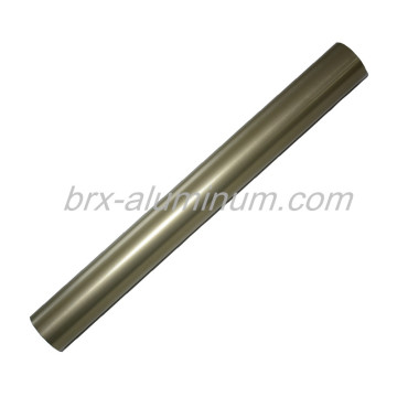 Hard anodized aluminum tube