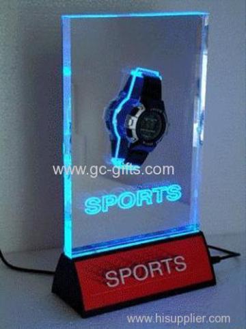 Luminous Acrylic Watch Display 