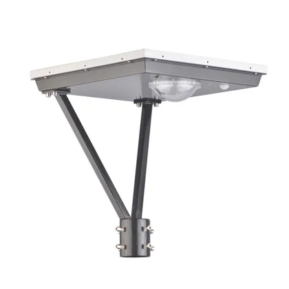 50W led solar post top lights 7500lm