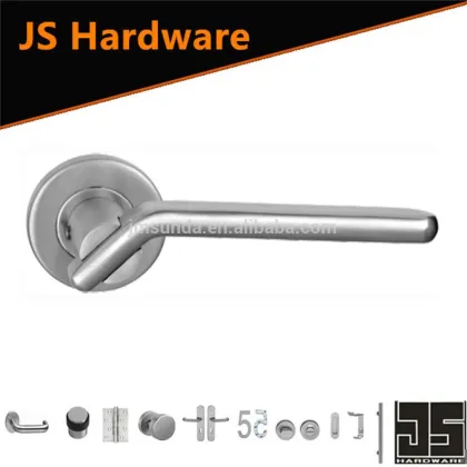 Door and window hardware SS door handles interior with rose