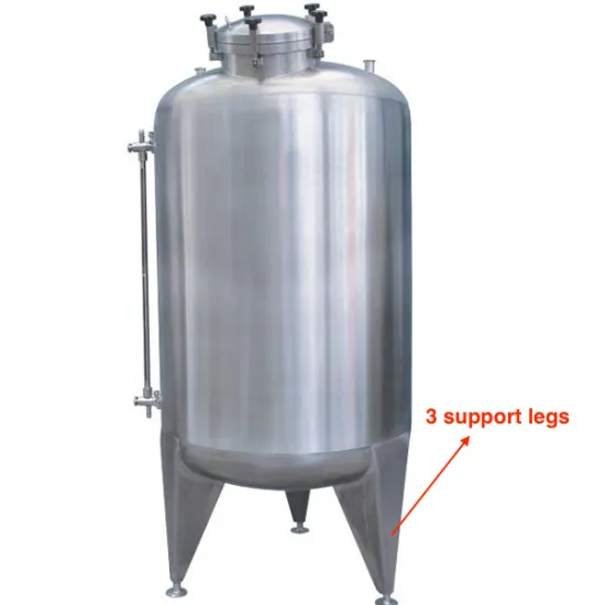 SH Factory Price Wine Grape Storage Water Tanks