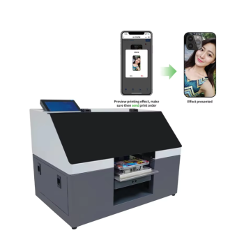 Factory Price A5 UV Printer for Glass and Wood Prints (20x15cm) - Portable Single Pass Inkjet Printer