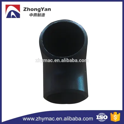 SCH 40 astm a234 wpb straight tee manufacturer