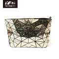 Geometric water drop chain bags PU clutch bag