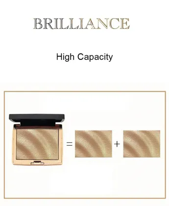 High-Quality Highlight Makeup: Brightening Shadow Powder for Face Beauty