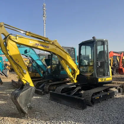 Hot Sale Yanmar VIO55 Digger: Small Used Hydraulic Crawler Excavator