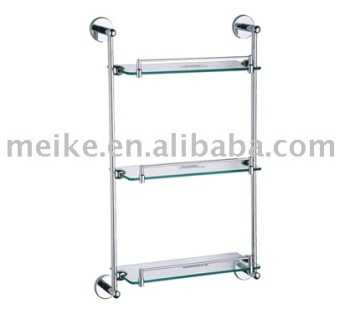 Bathroom Accessory(Double Glass Shelf,Bathroom Shelf )