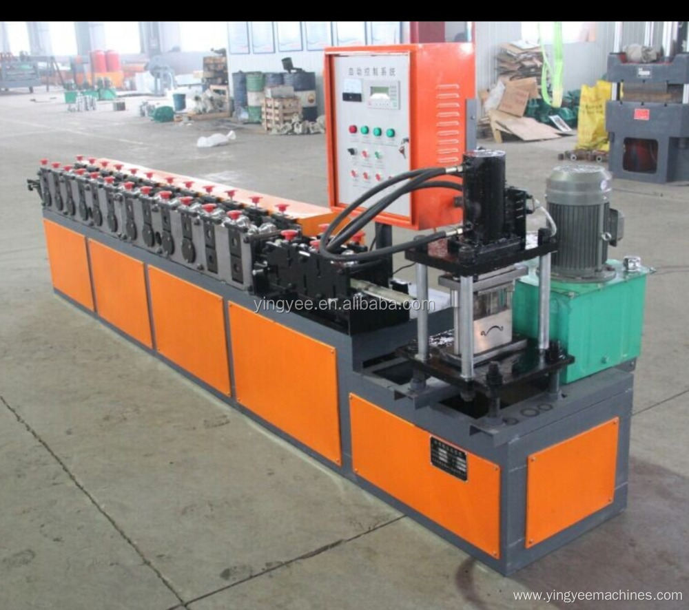 automatic roller shutter door slat roll forming machine