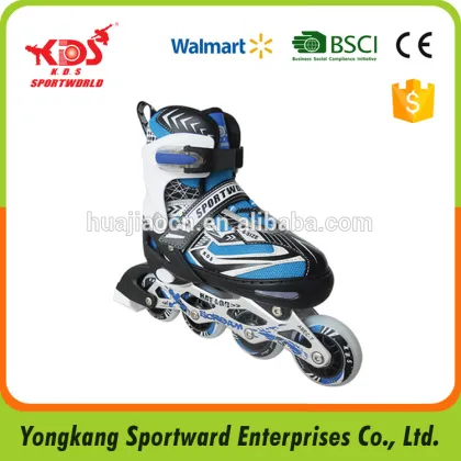 Flashing roller skate double roller skate