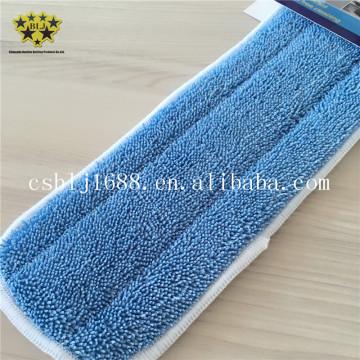 Blue Color Microfiber Twisted Pile Mop Heads Mop Replacement Pads China Supplier